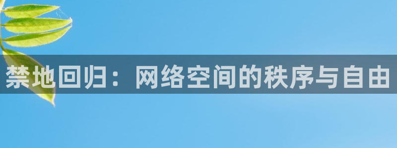 omofun轻量版：禁地回归：网络空间的秩序与自由